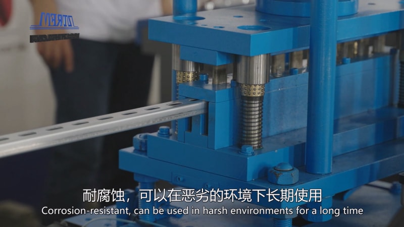 中拓機械-出口約旦C型鋼光伏支架設(shè)備